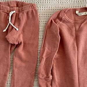 CHILDHOODS waffle knit set Size 6/7